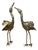 Brass Herons, 1965, Set of 2 For Sale