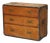 Campaign Oak Zinc Bound Chest of Drawers by Army & Navy C.S.L Makers, 1890 For Sale