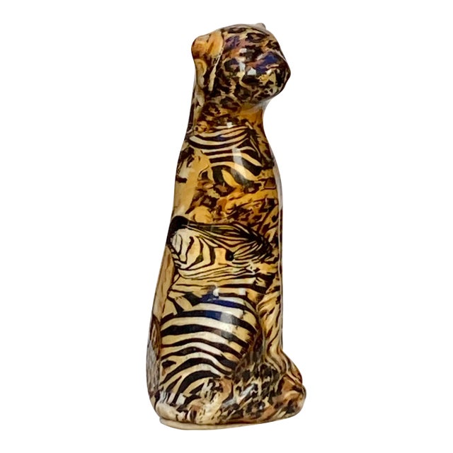 1980s Cheetah Figurine La Vie African Safari For Sale