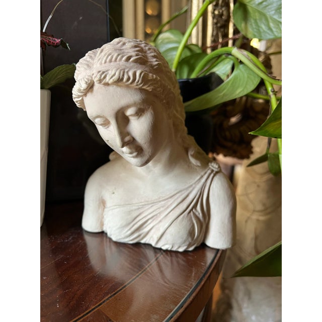 Figurative 1970s Grecian Woman in Repose For Sale - Image 3 of 4