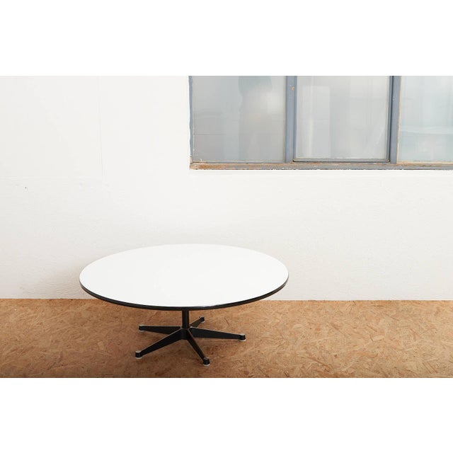 Vintage Coffee Table in Polished Cast Aluminum by Ray and Charles Eames for Vitra, 1958 For Sale - Image 11 of 12