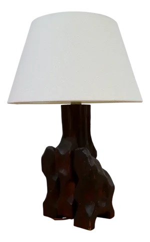 Brutalist Table Lamp, 1970s