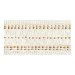Schumacher X Mary McDonald Tahiti Tape Trim in Ivory