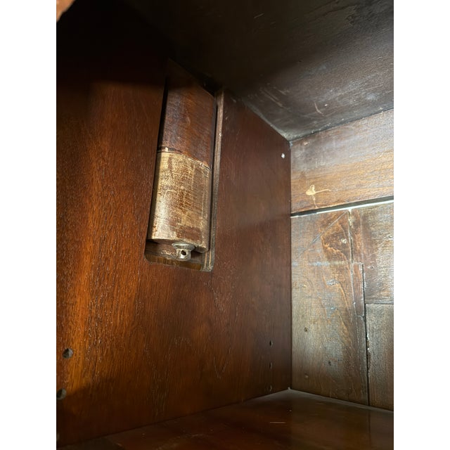 Antique Victorian Walnut Armoire Wardrobe – Remodeled- 12 Draws, 10 Shelves For Sale In Los Angeles - Image 6 of 10