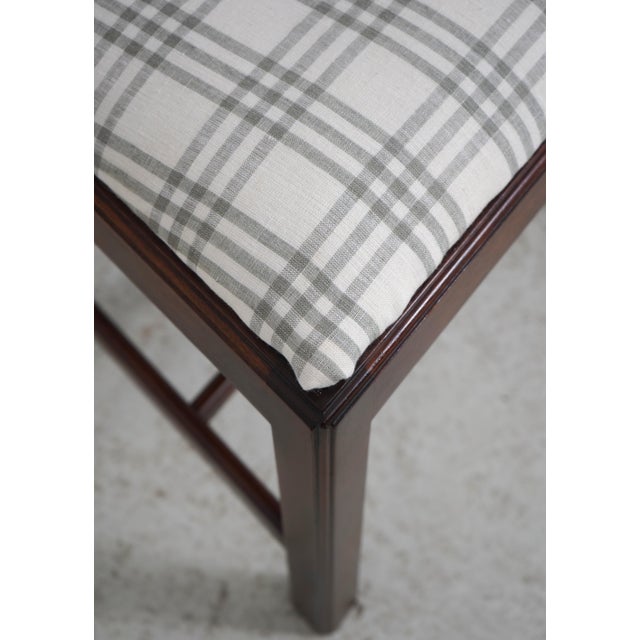 Set of 6 Henkel Harris Mahogany Dining Chairs For Sale - Image 15 of 18