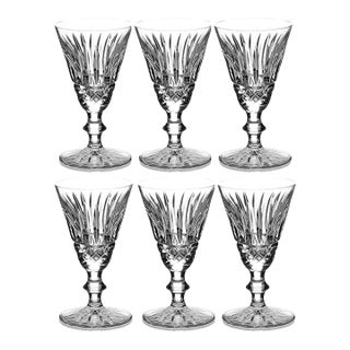 Waterford Cut Crystal Tramore Pattern Sherry Glasses - Set of 6 For Sale