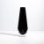 Modern Hand Blown Murano Vase Goccia in Black Onyx For Sale - Image 3 of 11