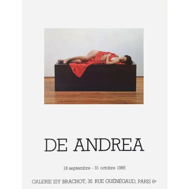 1985 John De Andrea (After) Isy Brachot Poster For Sale