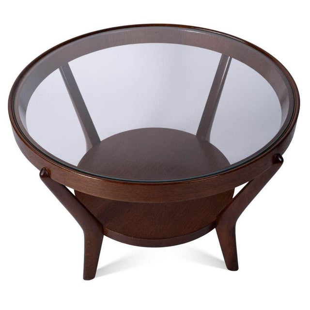 Coffee Table by Antonín Kropáček and Karel Koželka, 1940s For Sale - Image 3 of 7