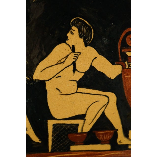 Vintage Futurist Ceramic Plate, 1920s For Sale - Image 12 of 18