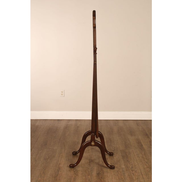 Ethan Allen Georgian Court Cherry Cheval Floor Mirror For Sale - Image 15 of 18