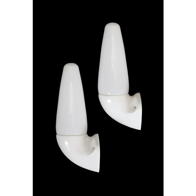 Mid-Century Modern Wall Lamps by Stig Carlsson for Ifö, 1970s, Set of 2 For Sale - Image 4 of 4