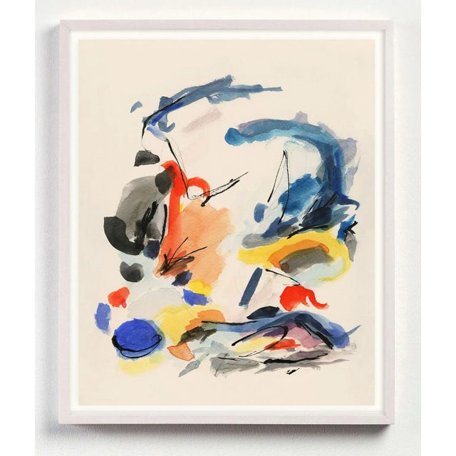 Print based on an original watercolor in the Blue Notes series, "Blue Notes No. 2" makes reference both to the energy of...