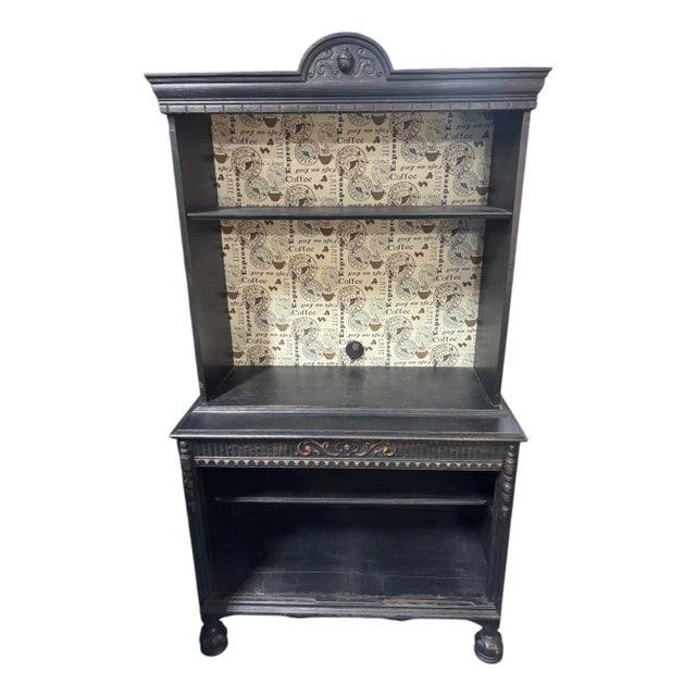 Coffee Bar Upcycled Cabinet For Sale