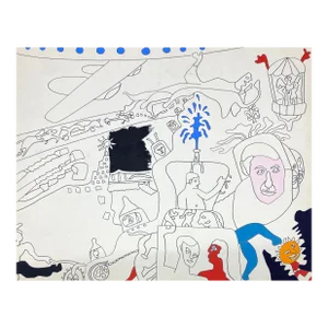 1960s Larry Connatser Modern Painting