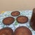 Vintage Hawaiian Carved Wood Coasters & Holder Set Aloha Honolulu Palm Tree Tiki - 8 pcs For Sale - Image 4 of 9