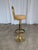 Gold Mid-Century Modern Italian Brass Bar Stool, 1960s For Sale - Image 8 of 18