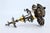 Silver Toothpick Holder with Three Shell-Shaped Holders For Sale - Image 3 of 12