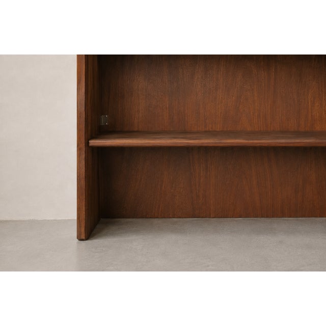 Modern Modernist Elm Shelf by Pierre Chapo for Seltz, 1950s For Sale - Image 3 of 6
