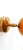 Adjustable Sconce with Orange Metal Dome For Sale - Image 10 of 12