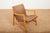 Jens Risom Model 652 Vostra Armchair in Beech and Fabric by Jens Risom for Walter Knoll, 1942 For Sale - Image 4 of 13