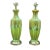 1960s Pair MCM Haeger Pottery Lamps For Sale