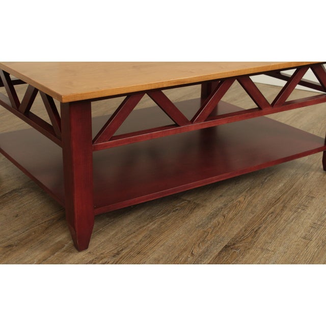 Ethan Allen Country Colors Collection Coffee Table Chairish