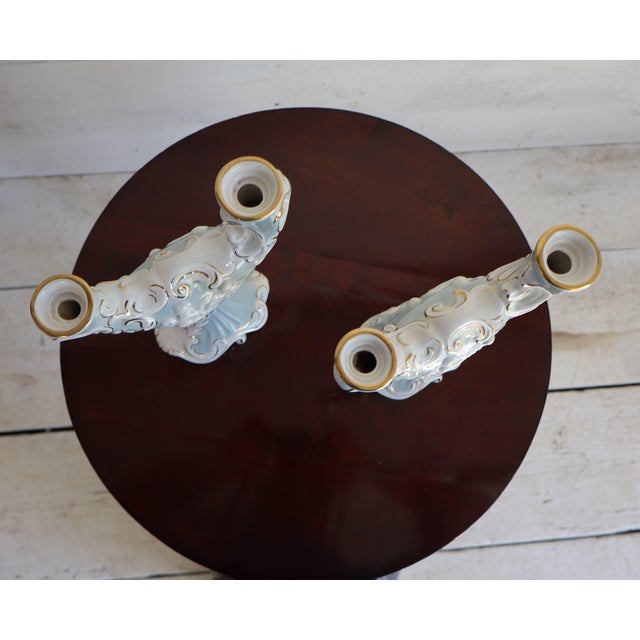 Ceramic Pieces in Capodimonte Ceramic, 1950s, Set of 5 For Sale - Image 15 of 18