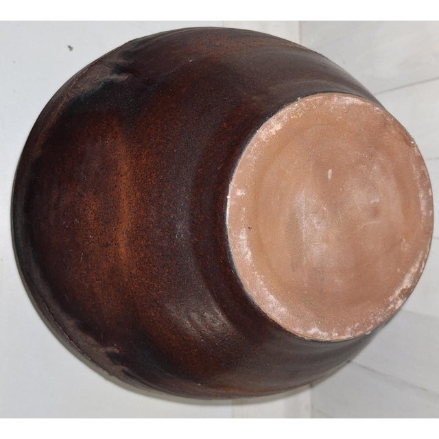1970s Large Vintage Ceramic Vase, 1970s For Sale - Image 5 of 6