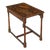 Vintage Boho Theodore Alexander “Castle Bromwitch” Reclaimed Wood Side Table For Sale
