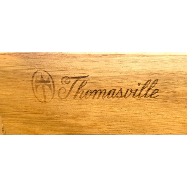 Shelf Two Door Compartment 3 Drawer Light Walnut Compact Dresser Credenza For Sale - Image 9 of 12