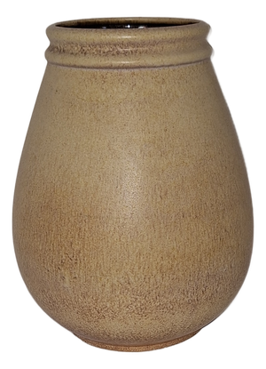 Vintage Ceramic Vase in Beige Glaze by Steuler, 1970s