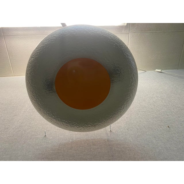 Orange Siform UFO Pendant from Siemens, 1960s For Sale - Image 6 of 18