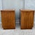Brown Vintage Campaign Huntley Nightstands by Thomasville For Sale - Image 8 of 11