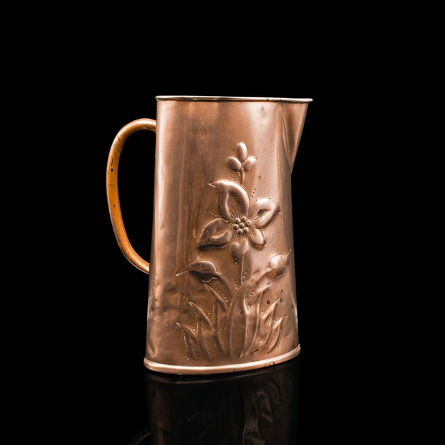 1900s Antique Victorian English Copper Cornish Love Jug For Sale - Image 6 of 11