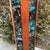 Mid-Century Modern Harris Strong Teak Tile Tower Table Lamp Base Blue Teal 60s Mid Century Modern For Sale - Image 3 of 12