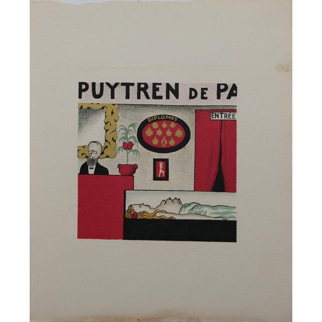 Lucien Boucher, Dupuytren, Nude, Lithograph For Sale - Image 6 of 6