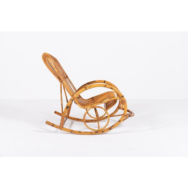 Italian Rocking Chair, 1960s For Sale - Image 4 of 11