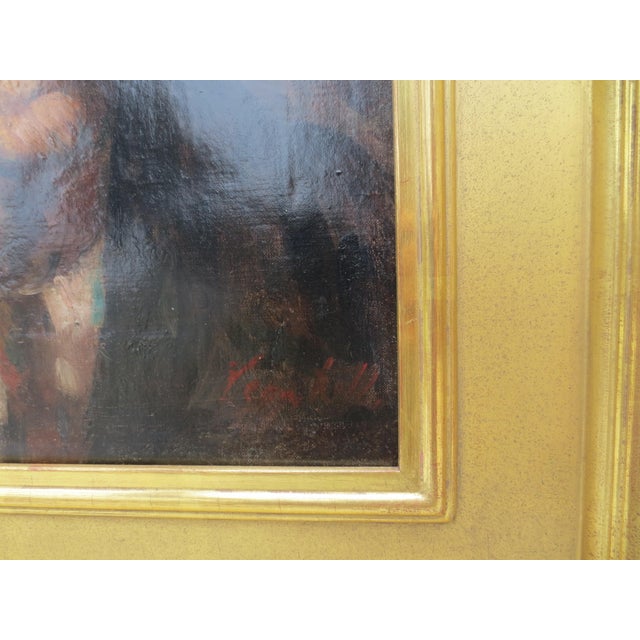 Paint Leon Kelly Portrait of Charles Cogle 1939 For Sale - Image 7 of 8