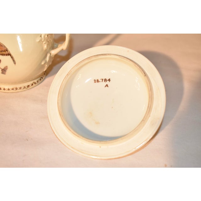 Ceramic 19th Century Creamware Lidded Bouillon Cup For Sale - Image 7 of 9