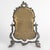 Napoleon III Silver-Plated Metal Table Mirror For Sale - Image 5 of 7