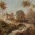 Gold Antique Orientalist India Landscape Oil Painting by Daniel C. Grose For Sale - Image 8 of 14