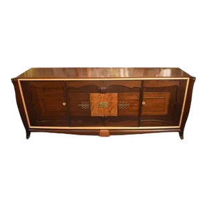 1920s French Mahogany and Maple Sideboard