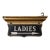 Antique Double-Sided Rog "Ladies" Lighted Directional Restroom Sign For Sale