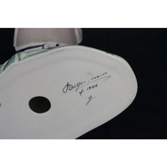 Female Bust by Bigi Torino, 1940s For Sale - Image 3 of 4