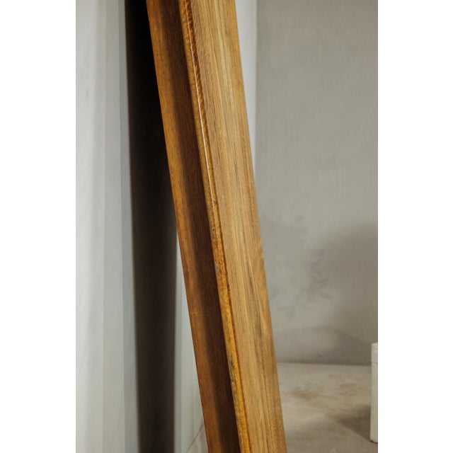 Brown Late 20th Century Large Custom Mango Wood Table Top with Striking Grain Pattern For Sale - Image 8 of 18