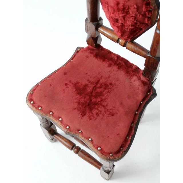 Mid Century Mexican Hacienda Children's Chair For Sale - Image 4 of 11