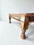 Wood Large 19th-Century Indian Teak Low Table, Rajasthan For Sale - Image 7 of 10