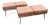 Pair of Italian Marco Zanuso Style Pink Benches For Sale