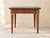 Mid-Century Modern Mid-Century-Modern-Side-Table | Black Marble Look Top and Brass Collars For Sale - Image 3 of 3